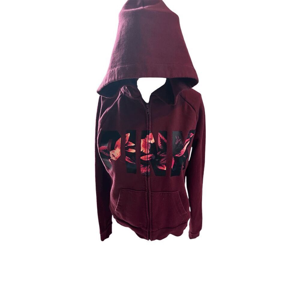 PINK Victoria’s Secret Hoodie For Women Sz S Kangaroo Pouch and Zipper